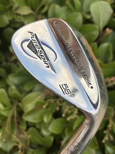 Pure Spin S2 Tungsten Sole 58° Diamond Face Scoring Wedge⭐️Fat Graphite Shaft⭐️ - Picture 1 of 9