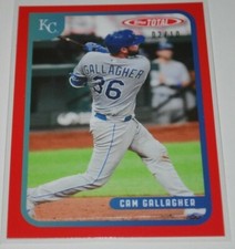 Cam Gallagher 2020 TOPPS TOTAL RED PARALLEL 2/10 #836 Kansas City Royals