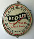 KOEHLER Beer Brewed With The Dutch Touch Mini 6* Thermometer Erie Brewing Co. PA