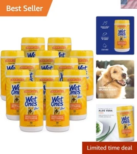 for Pets Multi-Purpose Dog Wipes with Aloe Vera, 50 Count - 12 Pack | Dog Wip... - Picture 1 of 9
