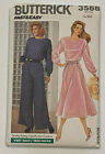 UNCUT Vintage Butterick 3568 top skirt pants size L-XL 80s 