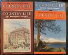 Country Life British Magazine Lot of 4 Jan 5th, 12th, 19th and 26th 1967 VG