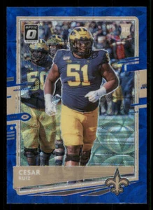 2020 Donruss Optic Blue Scope #131 Cesar Ruiz - Picture 1 of 2