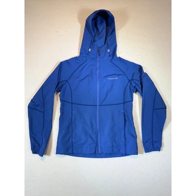 Avalanche Women's Blue Hooded Lightweight Weather Shield Jacket Medium - Image 1 of 3