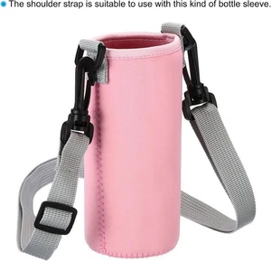 PATIKIL 2er Pack 20mmx1,1m verstellbarer Schultergurt mit drehbaren Clips schwarz - Bild 1 von 5