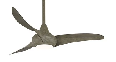 Minka Aire Light Wave 44 44" Ceiling Fan - Driftwood 3-Blade Remote Control - Image 1 of 2