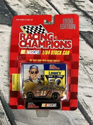 Racing Champions 1996 1:64 NASCAR Brett Bodine #11 Lowe's 50 aniversario NUEVO Foto 1 de 3