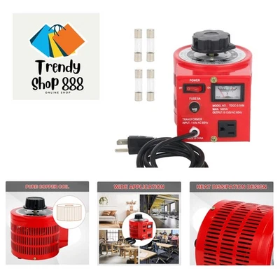 High-Efficiency 500W Auto Voltage Transformer for Electronics & Equipment - Image 1 of 4