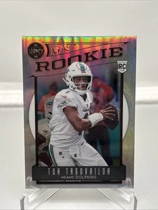 2020 Panini Chronicles Legacy PRIZM Rookie Silver Tua Tagovailoa #202 Dolphin - Picture 1 of 10