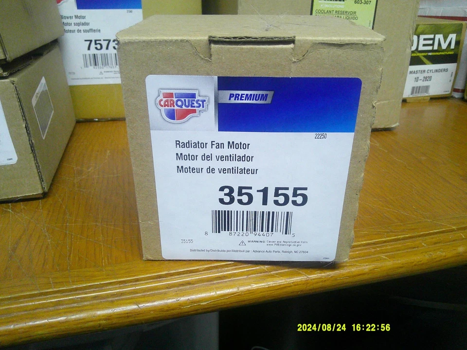 Motor ventilador radiador Carquest 35155 para Jeep Grand Cherokee 99-04 4,0 L y 4,7 L Foto 1 de 1