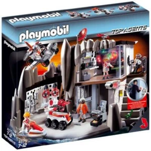 CUARTELES DE AGENTE SECRETO Playmobil Top Agents 4875 NUEVOS - Imagen 1 de 2