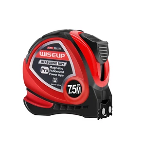 WISEUP Industrial Magnetic Tape Measure with Fractions 1/8 and Metric,Easy - Picture 1 of 12