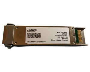 Adva 0061701825 XFP 10G 850l MM LC Transceiver Module - Picture 1 of 3