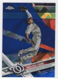 2017 Topps Chrome Sapphire Edition Print Run 250 Ben Revere #324 Washington - Bild 1 von 2