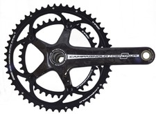 New Campagnolo Centaur Carbon Power-Torque 10 Speed 34/50 Crank Set 165