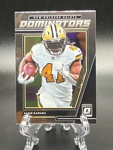 2021 ALVIN KAMARA DONRUSS OPTIC FOOTBALL DOMINATORS INSERT SAINTS #DM-AK - Picture 1 of 2