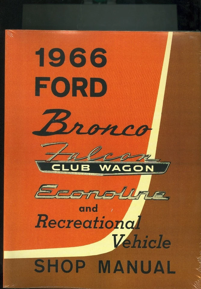 Ford Bronco 1966, Falcon Club Wagon, Econoline y vehículo recreativo Shop Man Foto 1 de 1