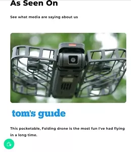 HOVERAir X1 Combo Self-Flying Camera Pocket-Sized Drone HDR Video Capture Black - Picture 1 of 17