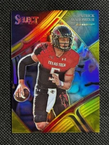 PATRICK MAHOMES 2023 Select Draft Picks Football Field Level GOLD Prizm /10 - Picture 1 of 2