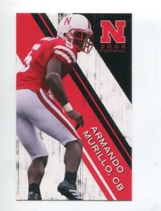 2008 Nebraska Cornhuskers Football Pocket Schedule Alltel cards - You Pick 'em