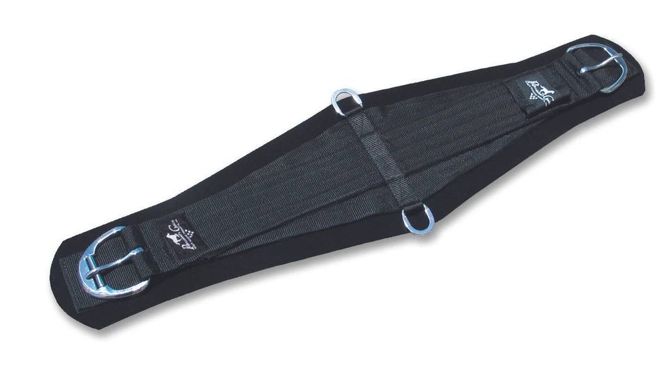 PROFESSIONAL CHOICE WESTERN ROPER HORSE NEOPRENE GIRTH CINCH BLACK Foto 1 de 1