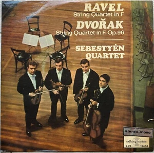 Maurice Ravel / Antonin Dvorak / Sebestyen Quartet - 1969 - Vinyl LP - Hungary - Picture 1 of 4