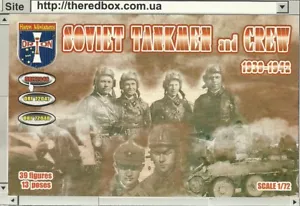 Tanque y tripulación soviéticos Orion 1/72 Segunda Guerra Mundial 1939-1942 - Imagen 1 de 1