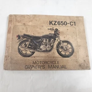 OEM Original Kawasaki Owner's Manual Book - 1977 KZ650 C C1 KZ 650 - Picture 1 of 4