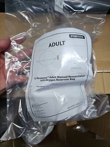 Portex 1st Response Adult Resuscitator With Oxygen Reservoir Bag - Picture 1 of 3