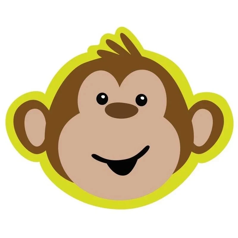 Monkey Invitations Monkey Invites Birthday Party Favor Party Decoration Supply - Image 1 of 1
