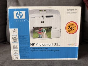 HP PHOTOSMART 335 Portable Printer Model  Q6377A New In Box - Picture 1 of 7