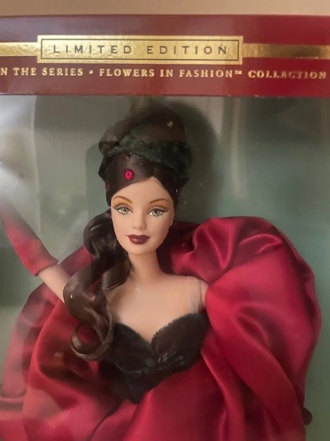 2001 ЦВЕТЫ В МОДЕ «РОЗА» 1-й в серии Барби #29911_NRFB - Изображение 1 из 3