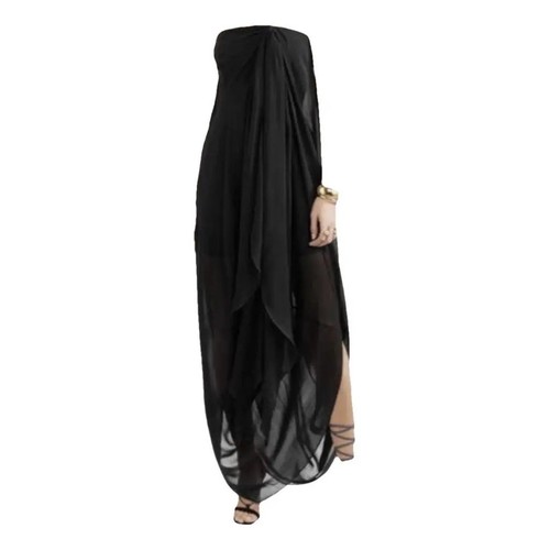 Maxi Abito Jacquemus La Riviera Asola Navy