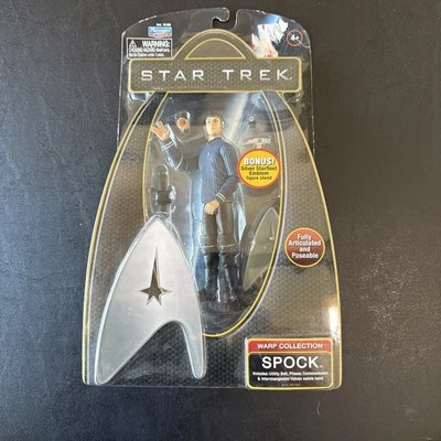 Figura de acción Star Trek SPOCK 6" - Colección Warp - Playmates 2009 - Sin abrir Foto 1 de 2