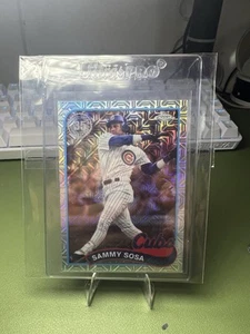 2024 Topps Update Series - 1989 Topps Chrome Silver Pack Sammy Sosa #T89-CU-78 - Picture 1 of 2