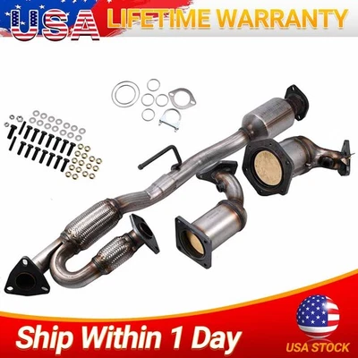 For 2008 2009-2019 Nissan Murano All Three Catalytic Converter Set 3.5L Foto 1 de 4