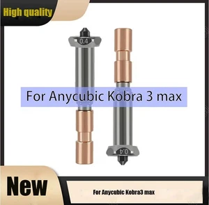 Nozzle For Anycubic Kobra3 max Hardened Steel 0.4mm Nozzle 3D Printer Parts HAU - Afbeelding 1 van 19