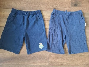 2 LC Waikiki Boys sz 8-10 Navy Blue Shorts Real Madrid FC - Picture 1 of 4