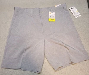 Nicklaus Men's Shorts 32" Golf Gray casual Active waistband draw string staydri - Picture 1 of 4