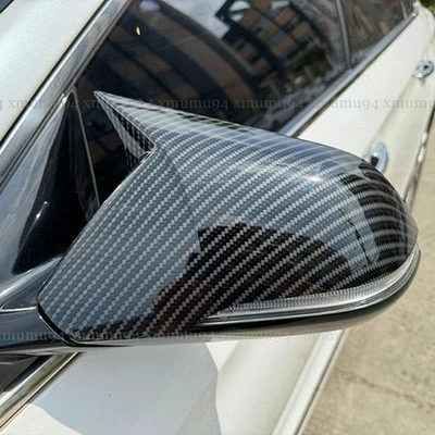 Left & Right Rearview Side Mirror Cover Cap For Hyundai Sonata 9th 2015-2019 Foto 1 de 4