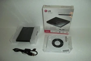 LG SP60NB50 Super Multi Portable Notebook DVD Writer DVD±RW DL 8X 8.5GB USB NEW - Afbeelding 1 van 9