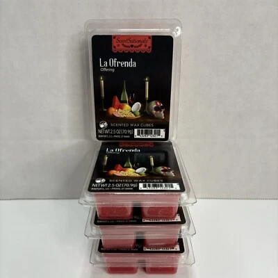 ScentSationals Offering Day of the Dead 蜡融化 2.5 盎司香味 4 包 全新 — 第 1/4 张图片