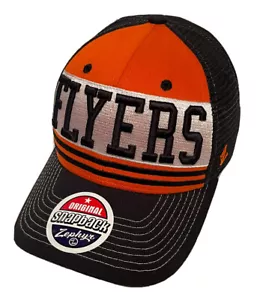 Zephyr NHL Philadelphia Flyers "Headline" Curved Bill Adjustable Hat BRAND NWT - Picture 1 of 5