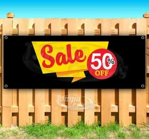 SALE 50% OFF Advertising Vinyl Banner Flag Sign Many Sizes USA BUSINESS DEALS - Picture 1 of 6