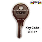 1 x Siegenia 2D027 UPVC Window Handle Locking Key Hoppe 2D0027, 2D27