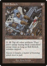 Kill Switch Nemesis PLD Artifact Rare MAGIC THE GATHERING MTG CARD ABUGames