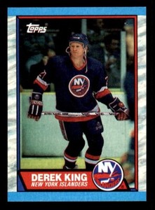 1989-90 O-Pee-Chee #6 Derek King Islanders Rookie NM-MT