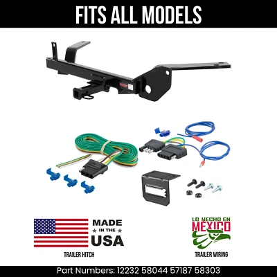 Kit de arnés de cableado de 5 pines enganche de remolque Ford Taurus 86-07 se adapta a todos los modelos Curt Foto 1 de 4