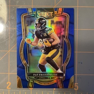 2022 Panini Select - Club Level Blue Prizm #217 Pat Freiermuth /99