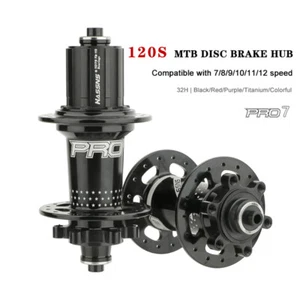 Mountain Bike Freehub 32H Cube 120 Sound 6 Pawls HG Hub Mtb 32 Furos 12v Ratchet - Picture 1 of 27